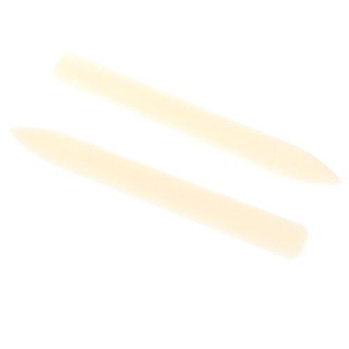 25*205mm Natural Bone Folder Tool Knife For Scoring Folding Creasing Paper Leather Crafts For Handmade Leathercraft Accessories