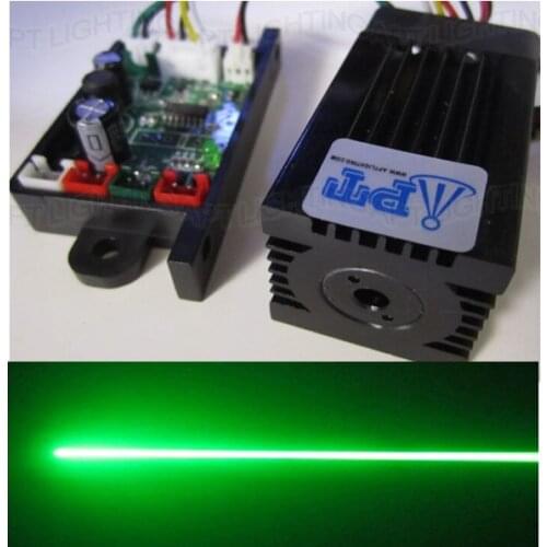 Super laser stable 200mW 532nm green laser module Stage Light RGB Laser head module diode laser TTL DC 12V luces lazer bulbs