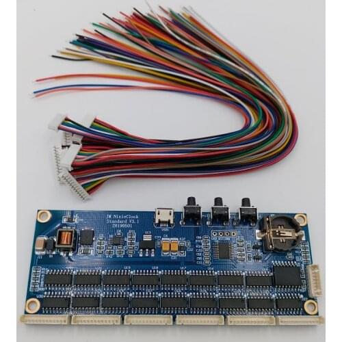 Tube Glow Tube Clock DIY Kit Module Core Board IN14 QS30 IN12 General PCBA