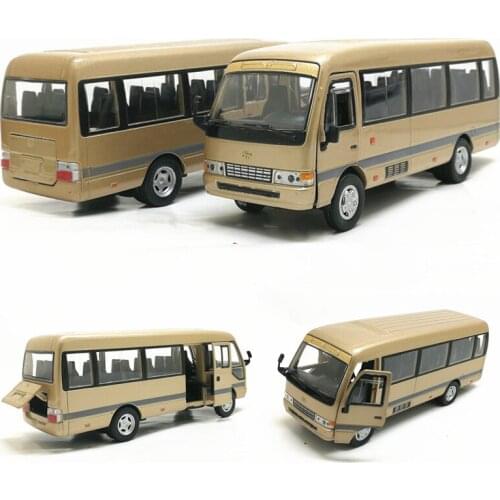 Boxed 1:32 Van Mini Bus Sound And Light Alloy Toy Car Model Childrens Birthday Gift Original Authentic New