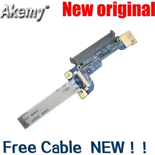 Akemy NEW Original For HP 15-DA 15-DB HDD HARD DRIVE CONNECTOR CABLE BOARD LS-G072P 435OM932L01 8pin 100% Tested Free Cable