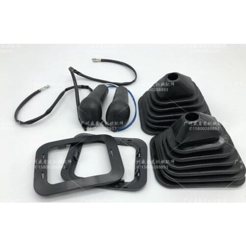 For Komatsu pc60-7/120-6 handle glue control lever handle glue horn lifting dust boot gland excavator digger parts