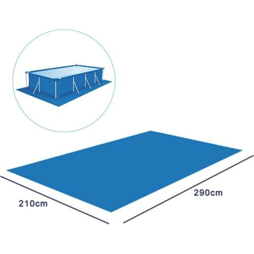 Inflatable Swimming Pool Square Ground Cloth Swimming Pool Cover Rainproof Dust Cover Dustproof Floor Cloth Mat Cover For Pool