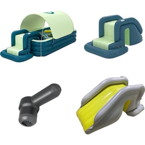 Inflatable Swimming Pool Air Pump Slides Thickened Shade Pool Inflatable Swimming Ring Electric Swimming Pool Filter Pump