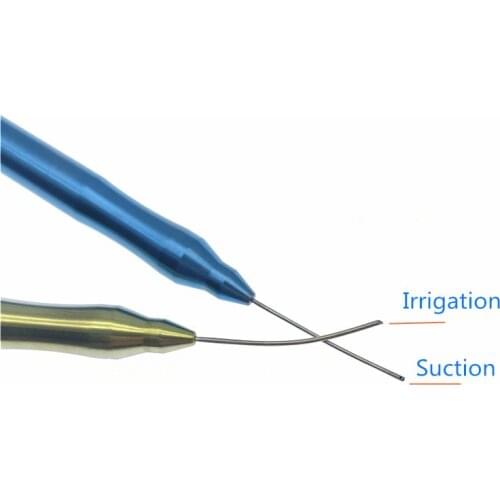Ophthalmic Irrigation/Aspiration Handpiece 23G Ophthalmic Pet Surgical Instruments