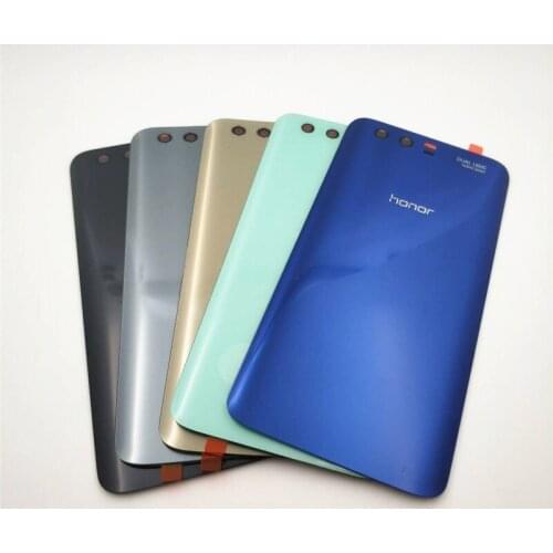 Original For Huawei Honor 9 Housing Back Battery Cover Rear Door For Honor 9 Back Glass Cover Housing Case Panel Replacement