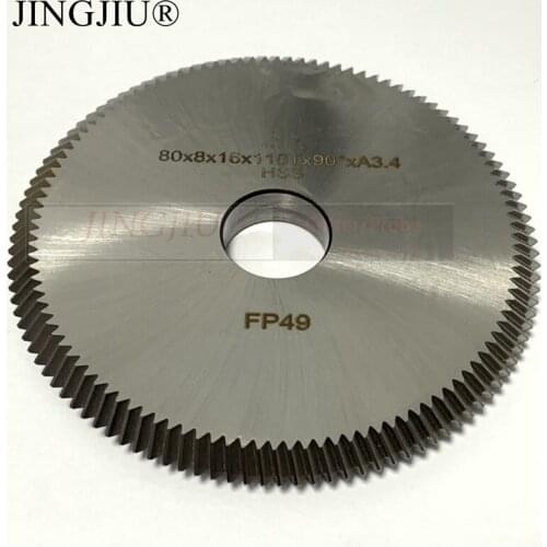 90º Flat Cutter FP49(80x8x16)for JMA SARATOGA Key Cutting Machine for universal code clamp