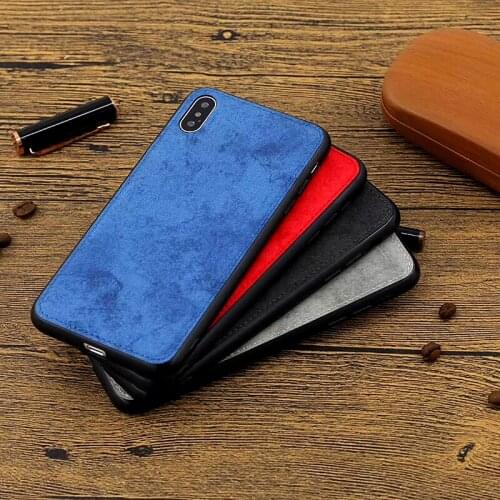Luxury fabric Business case Coque Cover For iPhone 11 2019 Case For iPhone 11 Pro Max 6.5 inch Cover XR XS X 7 8 6 S Plus