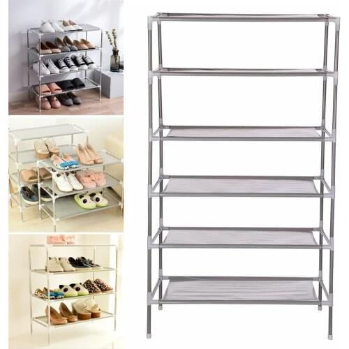 Home Shoes Rack Assembling Dormitory Shoe Rack Household Simple Multi-Layer Storage Non-Woven Organizer