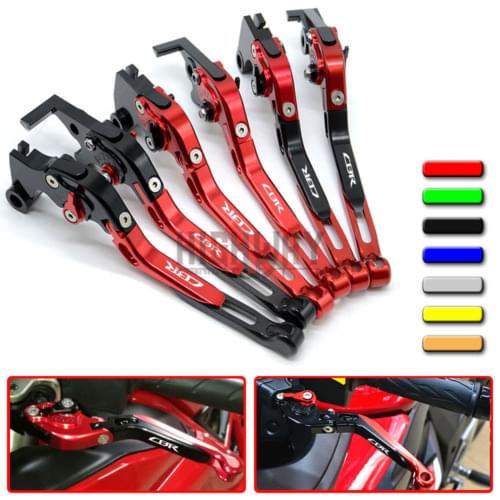 CNC Aluminum Brake Extended Lever Extendable Folding Adjustable Brake Clutch Levers For HONDA CBR954RR CBR 954 RR 2002-2003