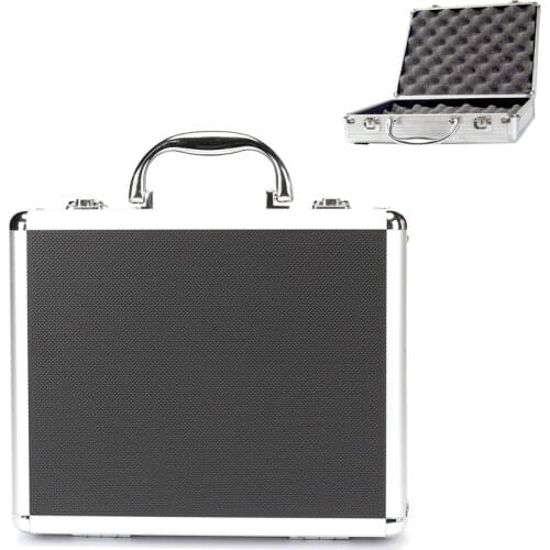 Aluminum Alloy Bicycle Tool Case Outdoor Tactical Hard Pistol Case Military Airsoft Gun Case Padded Foam Hunting Accessory Case