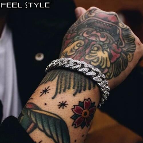 Золотые браслеты для мужчин Feel style China At AliExpress