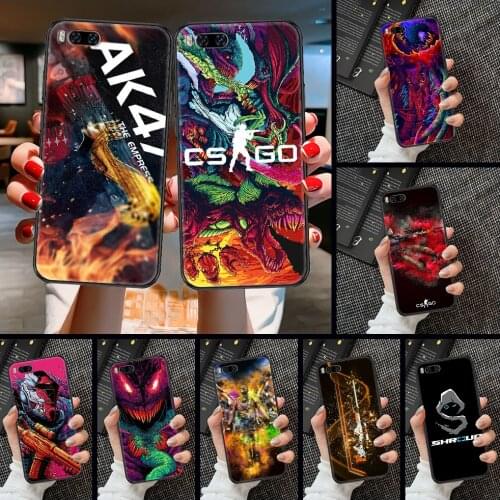 Hyper Beast Csgo Phone case For Xiaomi Mi Max Note 3 A2 A3 8 9 9T 10 Lite Pro Ultra black soft coque luxury cell cover silicone
