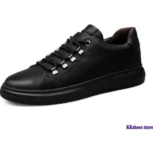 Fashion Men Shoes Handmade Made Casual Shoes Sneakers Genuine Leather Shoes Men Lace Up Flats Mocasines Hombre Dropshipping