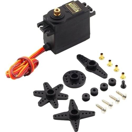 MG995 180 Degree High Torque Metal Gear RC Servo Motor For Boat Helicopter Car Set RC Car Accessories RC Parts High Quality