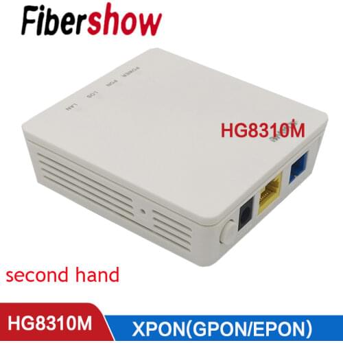 10pcs Onu Epon Epon Ont FTTH Fiberhome Modem Second Hand Hg8310m Hg8010H HG8010C 1GE XPON Hybrid Free Shipping