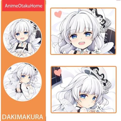 Anime Game Azur Lane Illustrious USS San Diego Throw Pillow Cover Hugging Body Pillowcase Otaku Bedding Dakimakura Pillow Case