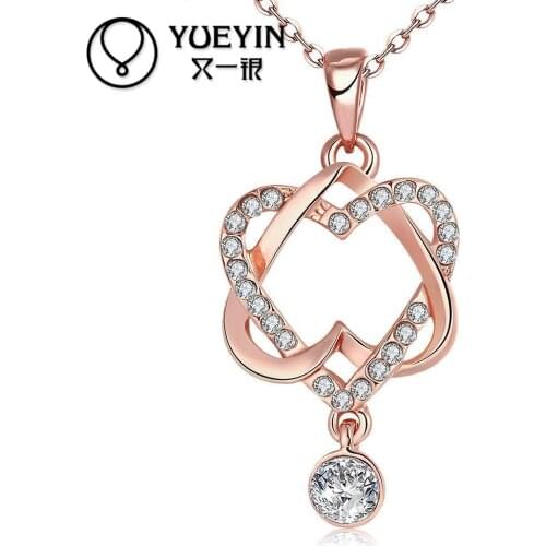 Original designs N030 Wholesale Nickle Free Antiallergic Gold color Necklace pendants New Fashion Jewelry collares mujer