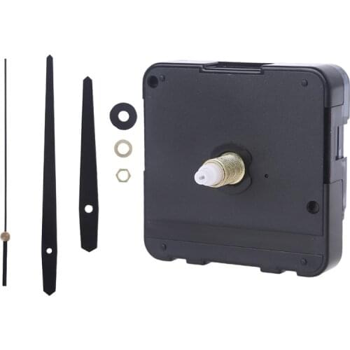 P15D DIY Quartz Wall Clock Movement Mechanism with Hands Silent Kit Battery Operated Repair Parts Replacement