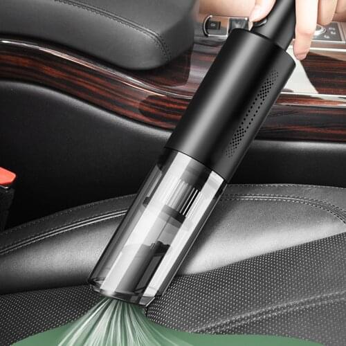 120W Portable Handheld Strong Suction Wireless Charging Home Car Vacuum Cleaner with Cleaning Brush