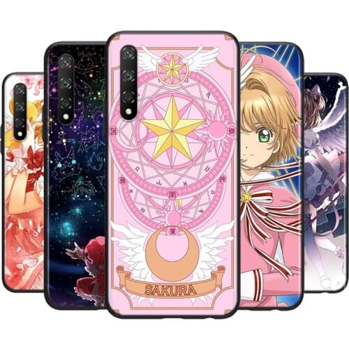 Silicone Cover Card Captor Sakuras Anime For Huawei Y9S Y6S Y8S Y8P Y9A Y7A Y7P Y5P Y7 Y6 Y5 Pro Prime 2019 2018 Phone Case