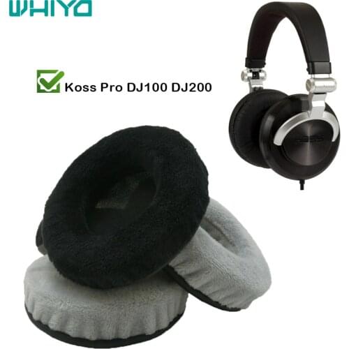 WHIYO 1 Pair of Ear Pads for Koss Pro DJ100 DJ200 DJ 100 200 Headset Earpads Earmuff Cover Cushion Replacement Cups