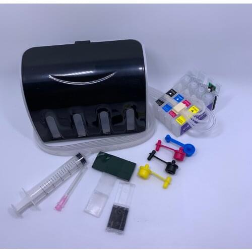 YOTAT CISS T27 27XL ink cartridge T2701 T2711 - 4 for Epson WF-7110 DTW WF-7610 DWF WF-7620 DTWF WF-3620 WF-3640DTWF WF-7710