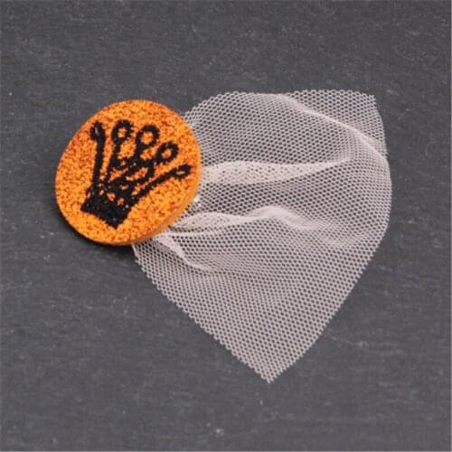 High Quality Ribbon Lace Crown Brooches For Women Girls Birthday Gifts Cloth Corsage Pin Clips Wedding Brooches Queen Jewelry