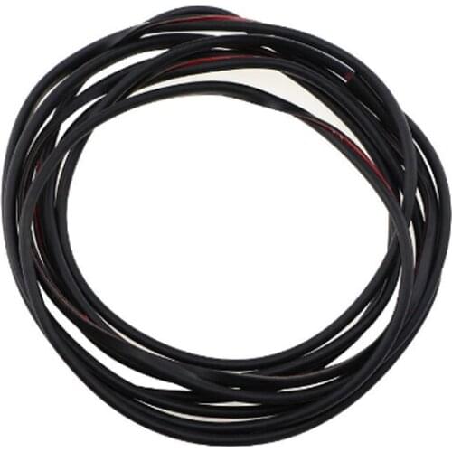 Foal Burning Car Door Rubber Sealing Strip Anti Wear Strips for Honda HRV HR-V Vezel Fit City for Hyundai Verna Solaris Tucson