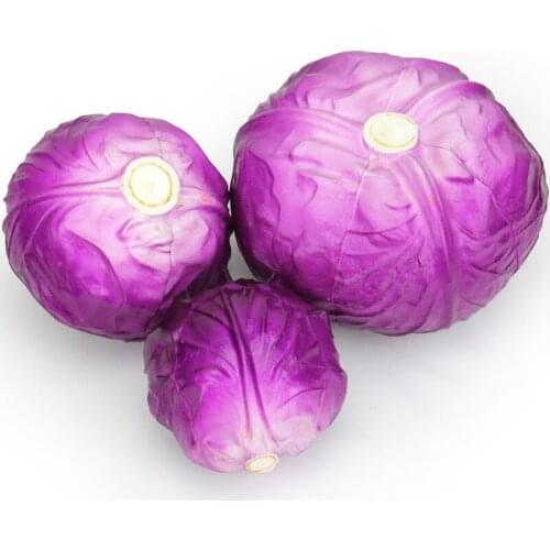 050 Simulated Purple Cabbage Red Cabbage PU Model fake Cabbage