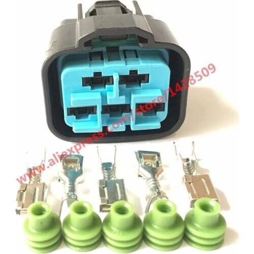 20 Sets 5 Pin Female Electrical Connector Automotive Wire Connector