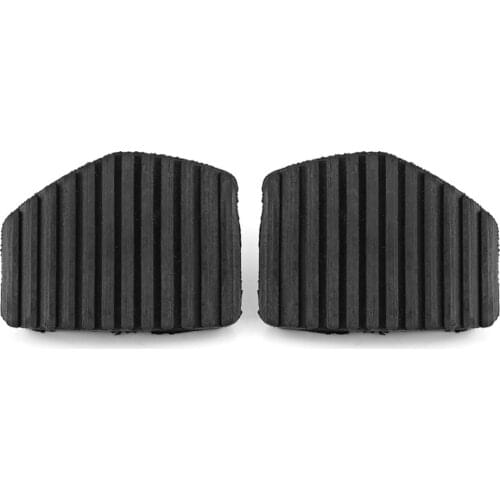 1 Pair Clutch Brake Pedal Rubber Cover For Peugeot/Citroen 1007 207 208 301 C3 C4 Anti-skid surface design ensures braking fast