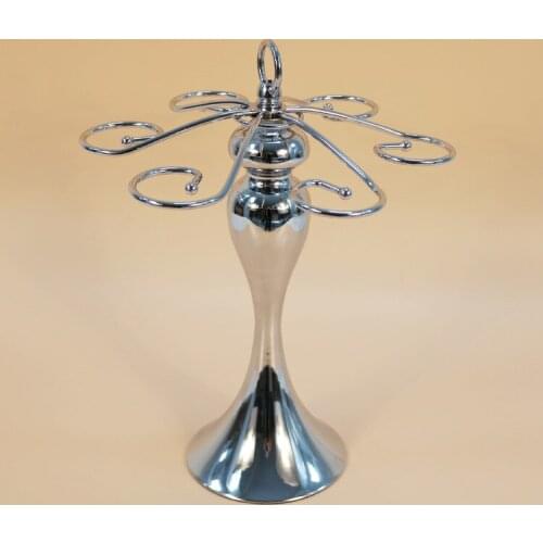 1PC Fashion wine rack hanging cup red wine goblet iron frame glass frame modern Home Furnishing Restaurant wine holder KI 2079