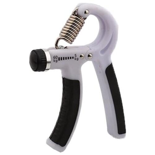 5-60kg Adjustable R-Shape Countable Hand Grips Strength Exercise Strengthener Gripper Spring Finger Pinch Carpal Expander