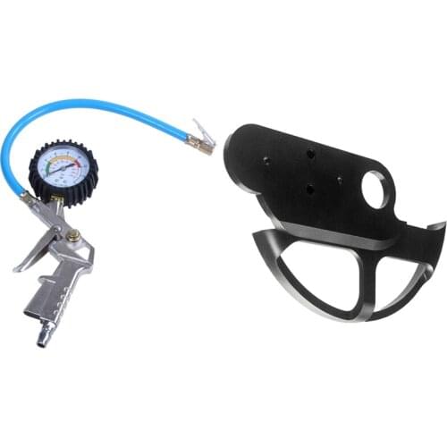 Car Tyre Air Line Inflator Dial Pressure Meter Gauge 220PSI With Electric Scooter Brake Pad Cover For Xiaomi M365