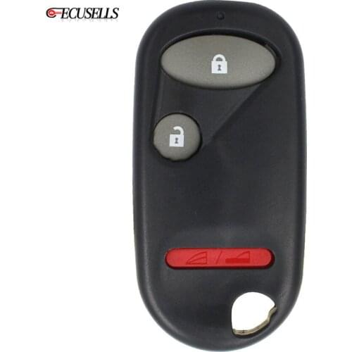 3 Button Remote Key Case Smart Car Key Shell Housing for Honda Accord Civic Insight CR-V Element Pilot Prelude S2000