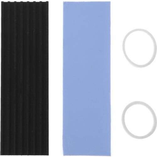 Pure Aluminum Cooling Heatsink Thermal Pad For N80 NVME M.2 Next Generation Form Factor 2280 PCI-E SSD