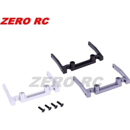1/10 AXIAL SCX10 RC CAR ALLOY ESC BOX Holder Mount Bumper Mounting Plate Frame Connection Bracket