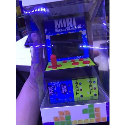 10PCS Children gift Portable Handheld Gaming gmme Console Mini Table Top Acrylic Cabinet 200 in 1 Jamma Game Arcade