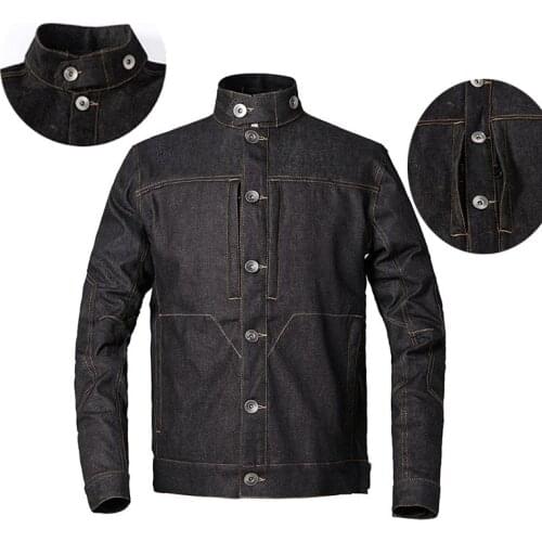 Denim Tactics Coat Tops Men Spring Autumn Tactical Military Denim Jacket Army Fans Outdoor Wearproof Multi-pocket Hiking Jacket