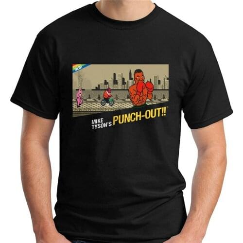 Mike TysonS Punch Out Retro Classic Game Black T-Shirt Size S-3Xl Retro Tee Shirt