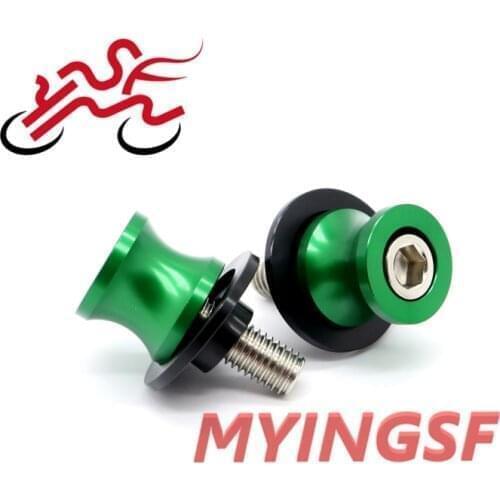 Swingarm Spools Slider For KTM 690 SMC SMC-R Supermoto Enduro R 790 DUKE 1090 1290 SUPER ADVENTURE R ADV Stand Screw M10 CNC