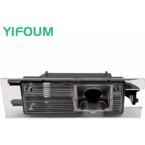 YIFOUM Car Rear View Camera Bracket License Plate Light For Buick Regal Excelle GT/Opel Vectra Astra Zafira Insignia Meriva