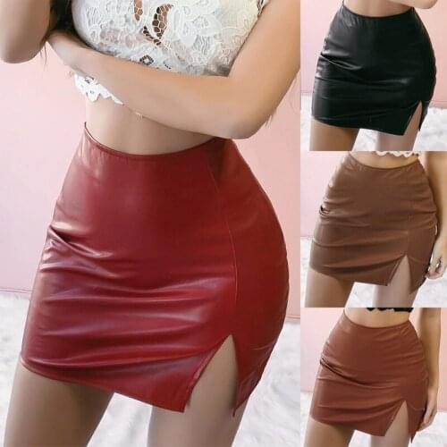 Summer England Style Women Solid Color Skirts Low Split Design Zipper Decor High Waist Slim Hips MIni Street wear Women Skirts