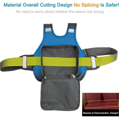 New Motorcycle Children Cartoon Safety Belt Adjustable Electric Bike Moto Anti-drop Fixed Strap Riding Reflective For Child