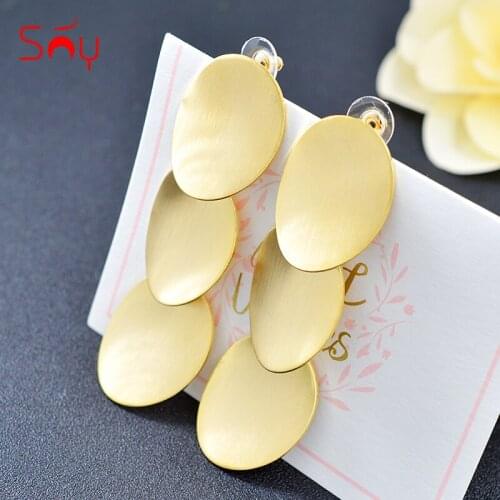 Sunny Jewelry Hot Selling Long Drop Earrings For Women Dangle Earrings Big Earrings For Party Wedding Bohemia Jewelry Findings