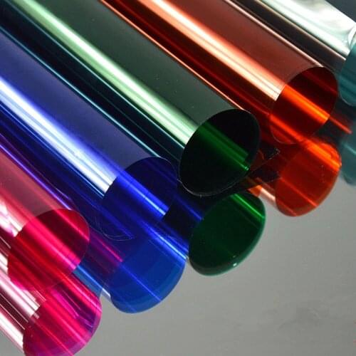 50cm x 300cm Glass Window Film For Window Privacy Adhesive Glass Stickers Home Decor Mixed Color for you choose