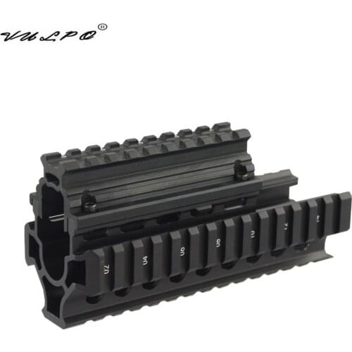 VULPO Tactical AK105 AK74M Handguard Rail System with Quad Side Picatinny Rail Hunting Airsoft Accessories