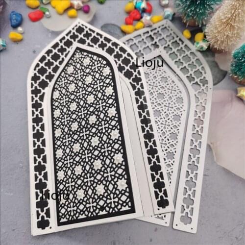Church Building Brick Cutting Dies Scrapbooking Stencil Greeting Card Decoration DIY Scrapbooking Paper Photo Embossing Craft