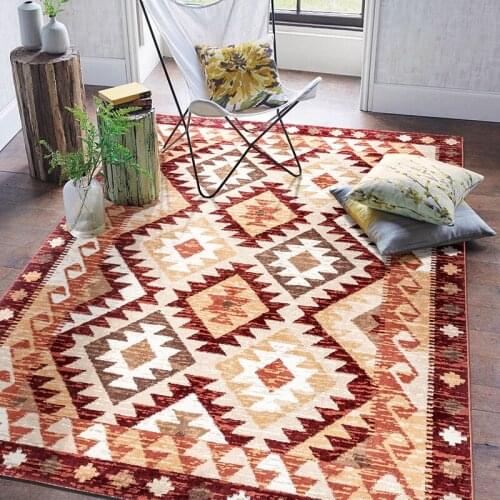 Turkish kilims Handmade sofa floor use Modernism geometric Wool Rug Carpet